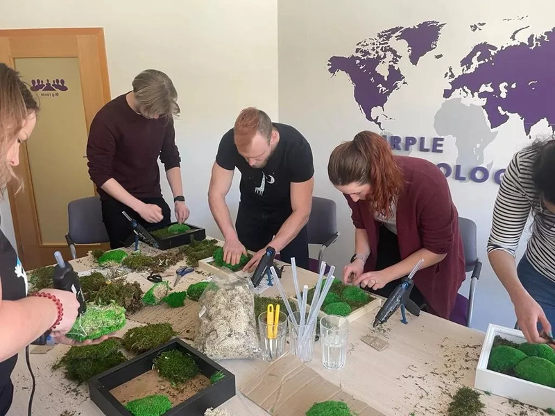 Kreativní kurz: Výroba mechových obrazů v Praze - Obrázek 2