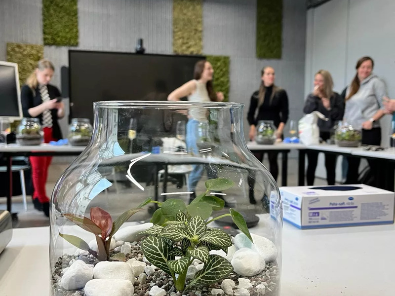 Kreativní workshop v Praze: Zahrada v lahvi - Obrázek 3