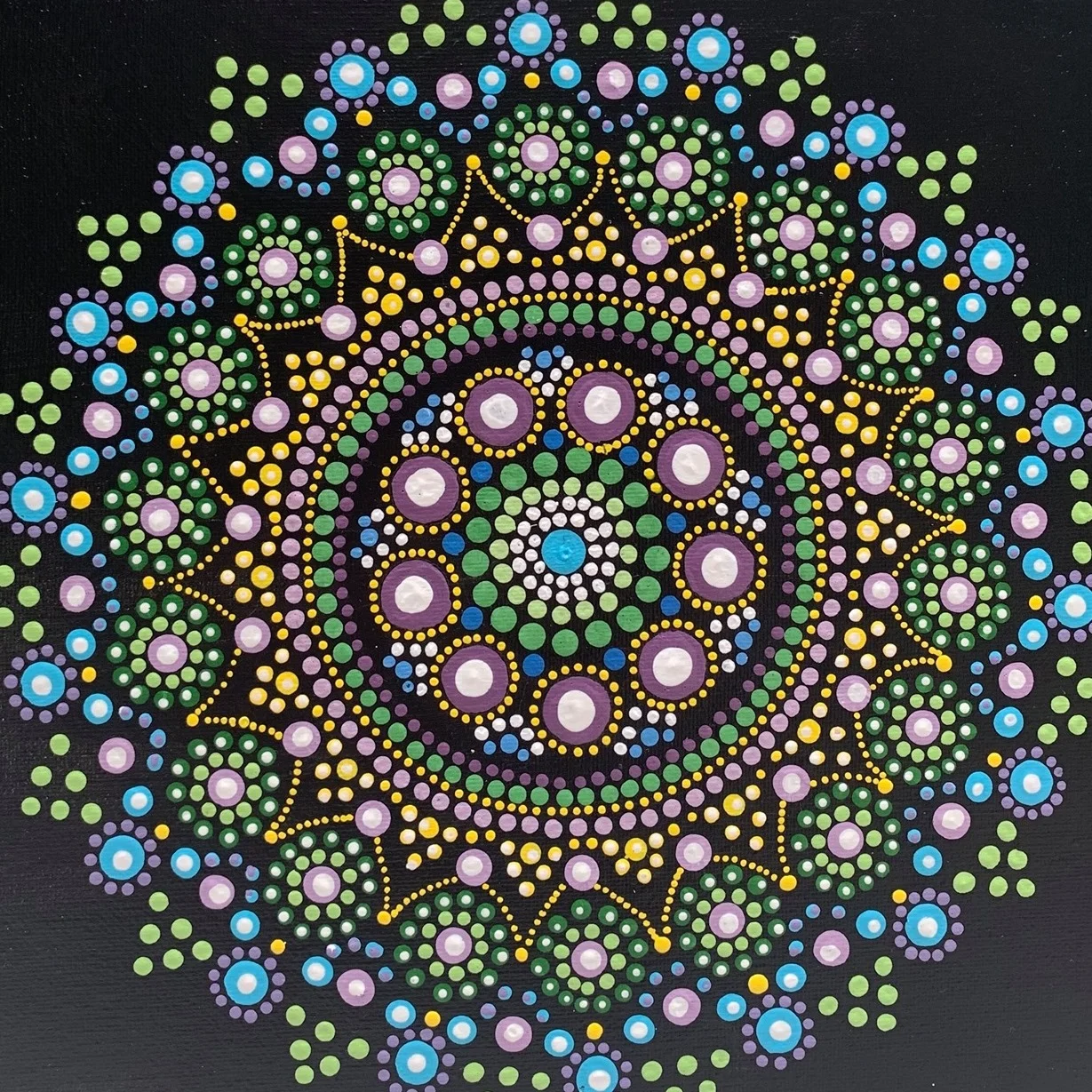 Kurz malování tečkované mandaly pro 1 osobu - Obrázek 9