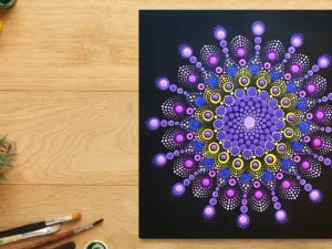 Kurz malování tečkované mandaly pro 1 osobu