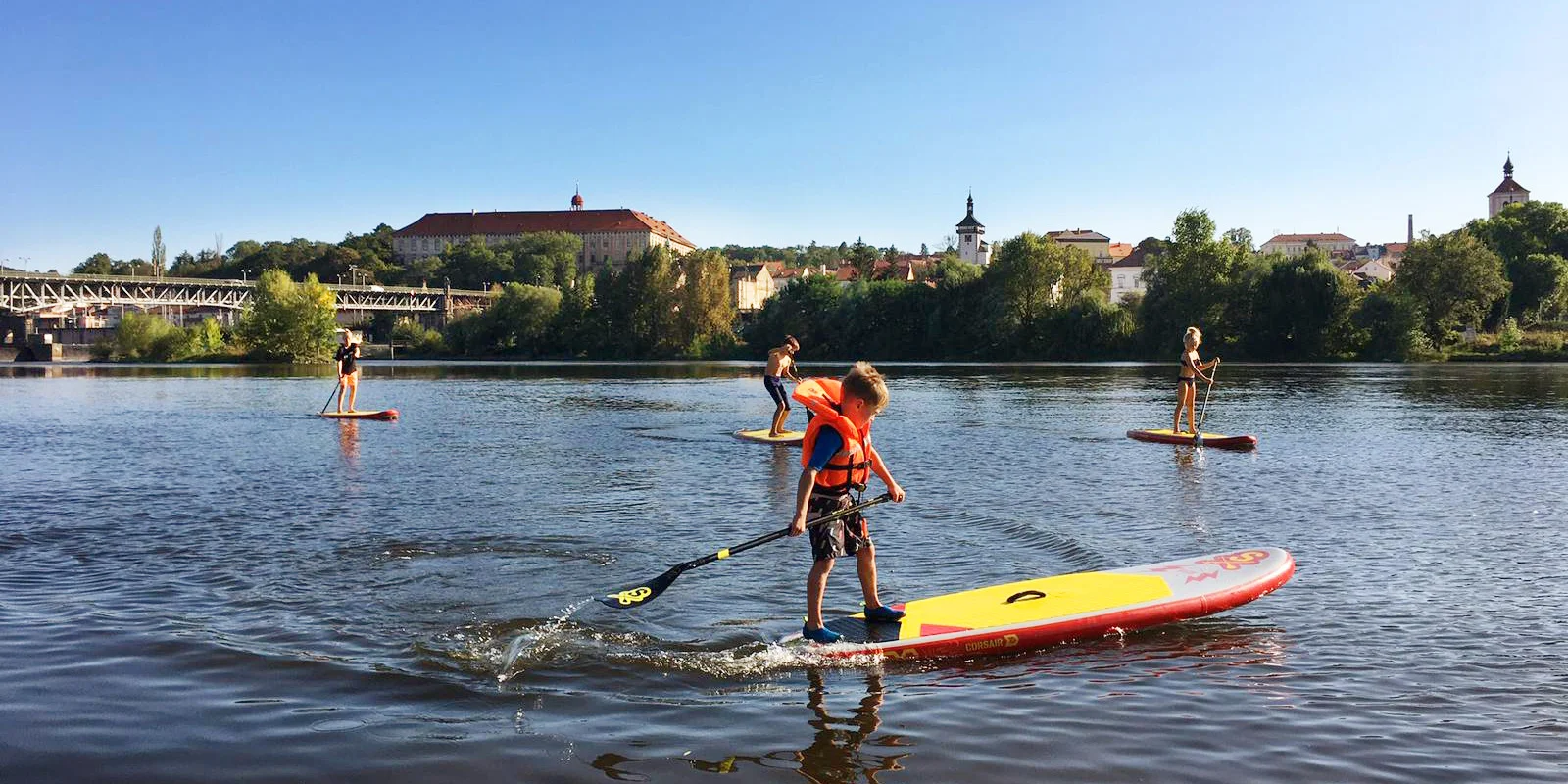Zapůjčení paddleboardu na Ohři: 60 či 120 minut i na půl dne