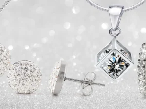 Ocelové šperky s krystaly Swarovski Elements