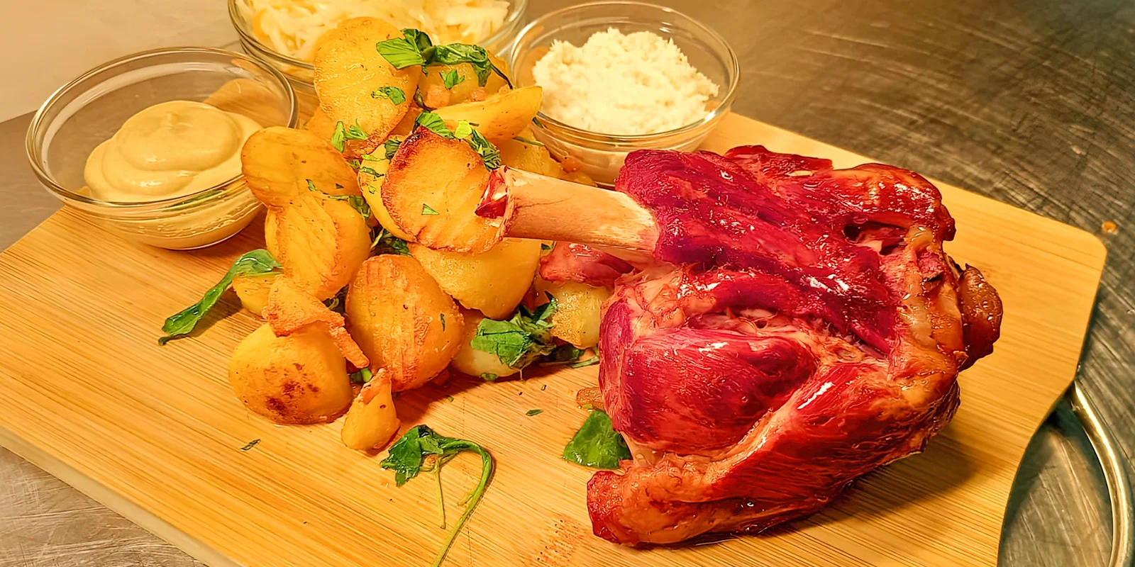 České menu pro dva: polévka, koleno a domácí koláč - Obrázek 9