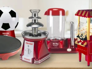 Výrobníky popcornu, vaty, hot dogů i palačinek