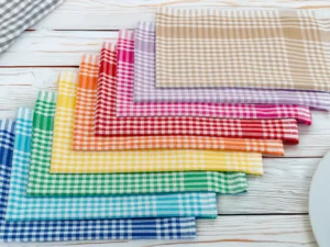 Bavlněné kuchyňské utěrky: 9 barevných variant