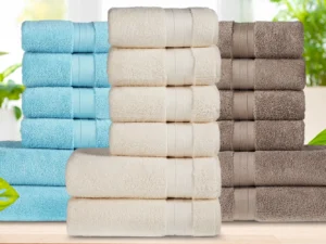 Froté ručníky, osušky, předložky i sety ze 100% bavlny