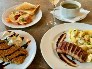 Čtyřchodové degustační menu i s vínem pro 2 osoby