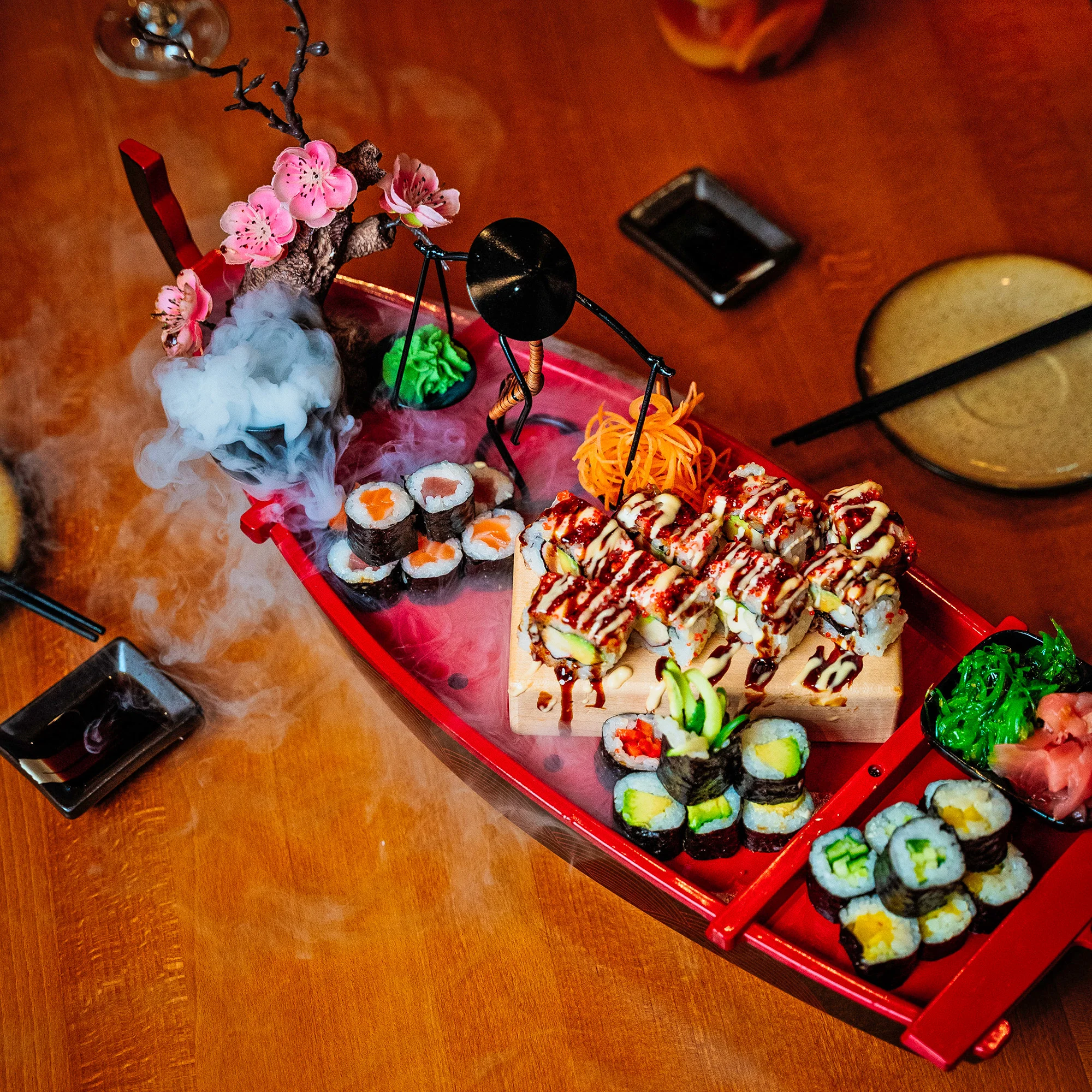 Set 34 či 54 ks sushi: maki i nigiri na suchém ledu - Obrázek 2