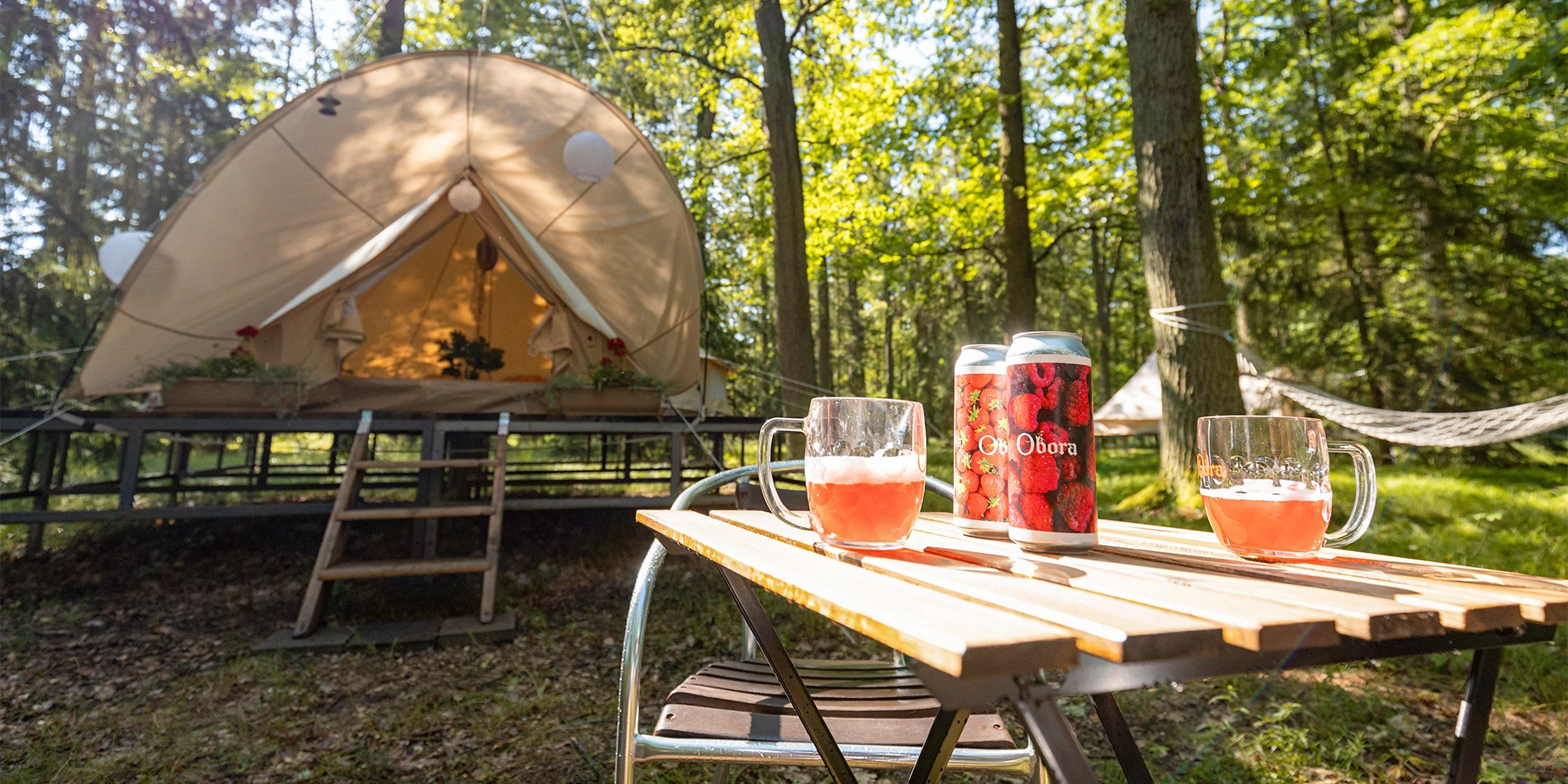 Glamping v Černické oboře u Bechyně se snídaní a saunou - Obrázek 5