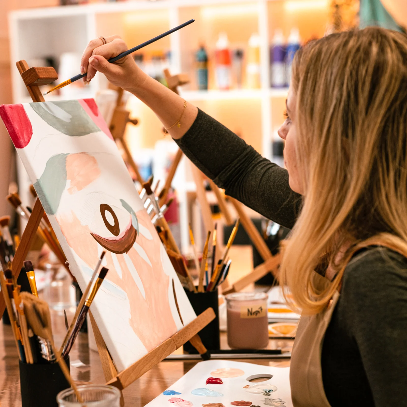 3hodinový kurz malby pro 1 nebo 2 osoby: akryl či textura - Obrázek 2