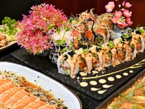 Japonské degustační menu i s lahví prosecca pro dva