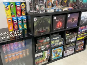 2 hodiny v gaming zóně nebo hraní deskovek v Cechu hráčů