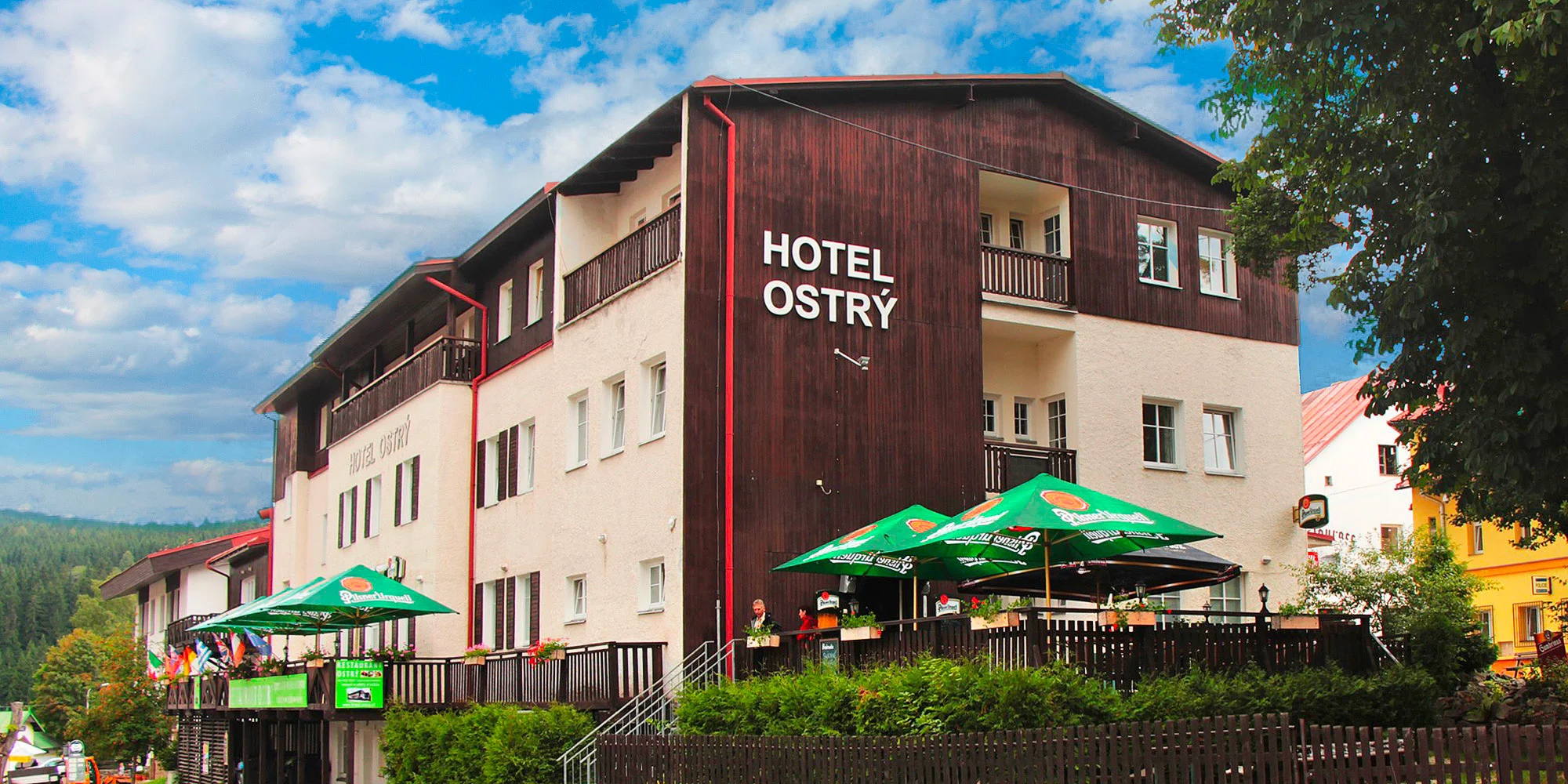 Nově zrekonstruovaný hotel na hranici NP Šumava