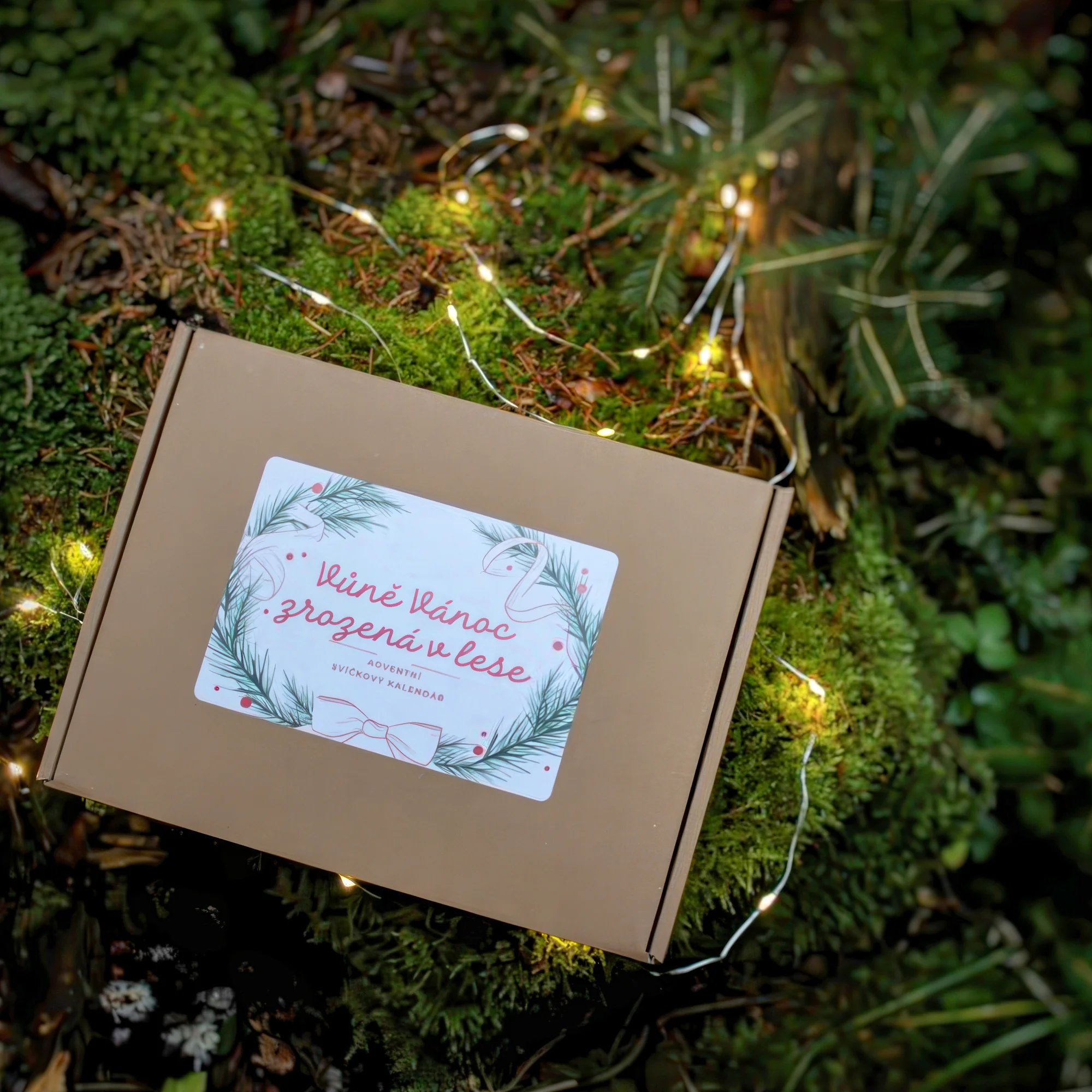 Svíčkový adventní kalendář: Vůně Vánoc zrozená v lese - Obrázek 6