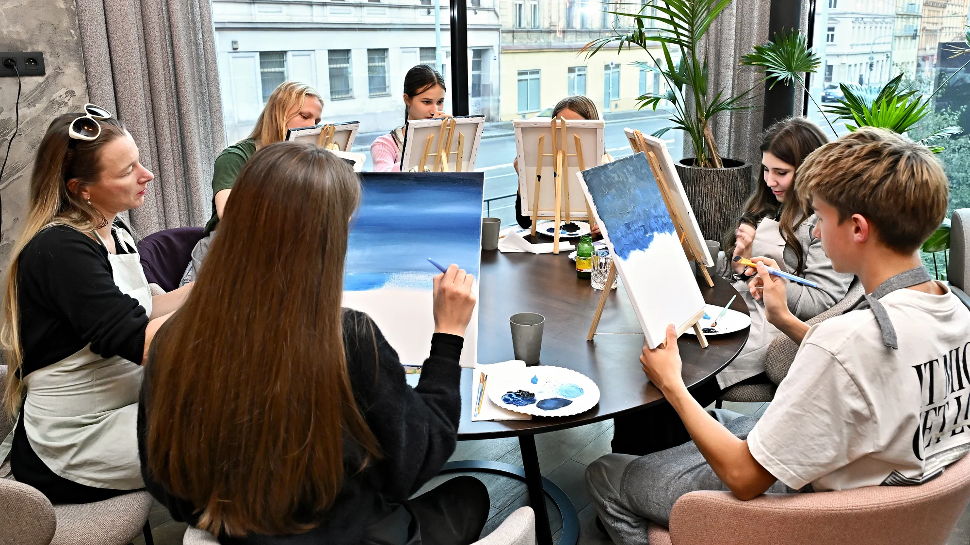 Zážitkové malování barvami s proseccem pro 1 i 2 - Obrázek 6