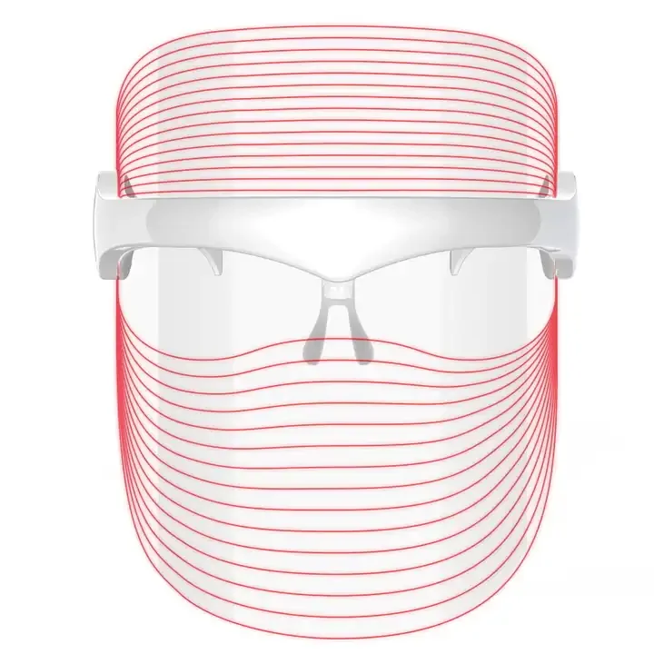 LED masky na obličej pro zářivou pleť bez vrásek - Obrázek 3