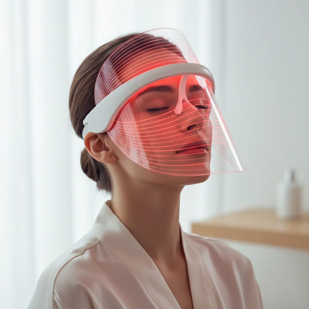 LED masky na obličej pro zářivou pleť bez vrásek - Obrázek 5