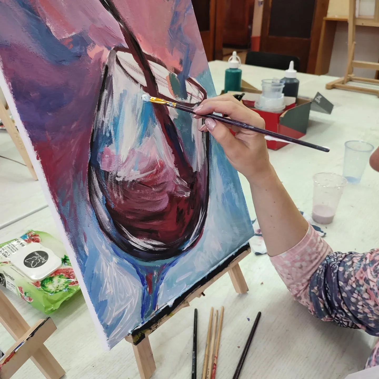3hodinový workshop malování akrylem: 1-4 osoby - Obrázek 5
