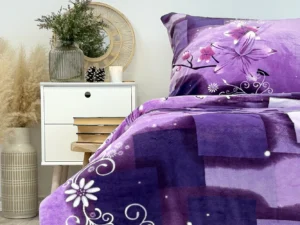 Hřejivé mikroflanelové povlečení ve dvou délkách