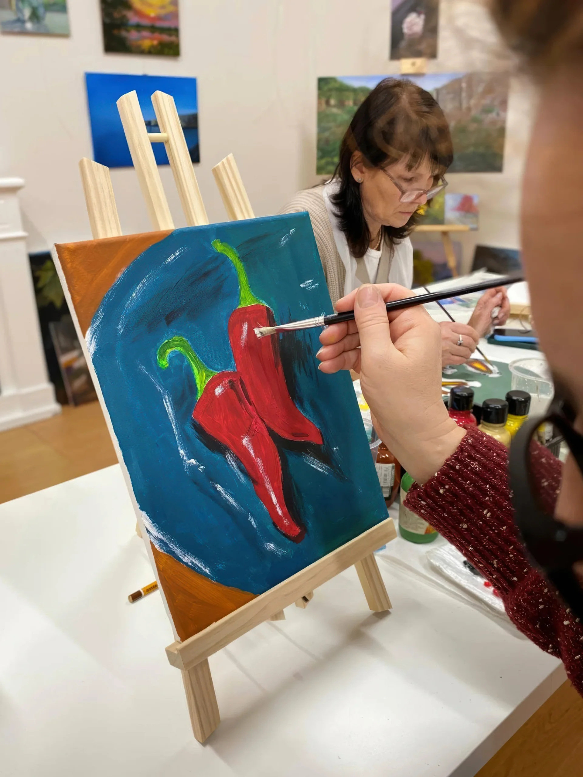 3hodinový workshop malování akrylem: 1-4 osoby - Obrázek 3