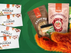 Poukaz do e-shopu Grizly.cz v hodnotě 500 až 2000 Kč