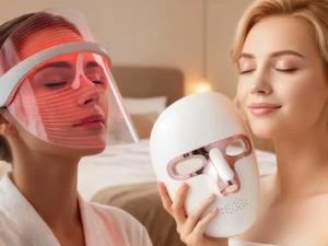 LED masky na obličej pro zářivou pleť bez vrásek