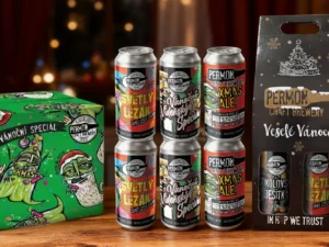 Vánoční balení piv Permon: ležák, ALE i speciál 13°
