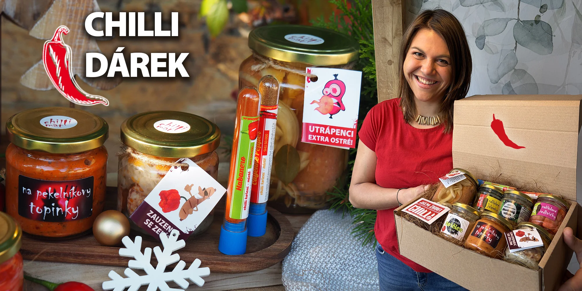 Dárky pro milovníky chilli – naložené, masové i zeleninové