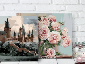 Malování podle čísel: květiny, zvířátka i Harry Potter