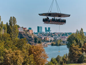 Degustační oběd v oblacích pro dva