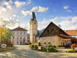Romantika nebo rodinná pohoda v Rožmberku: jídlo, privátní wellness i prohlídka pivovaru