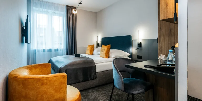 Elegantní butikový hotel v historické budově v centru Krakova se snídaní