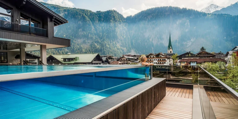 Luxusní horský resort v Tyrolských Alpách: wellness, zábava pro děti a polopenze plus