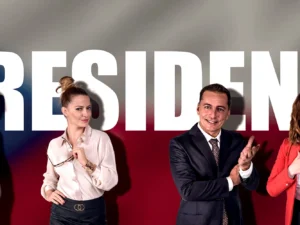 Představení Presidenti aneb sex, drogy a trampoty ve Strašnickém divadle