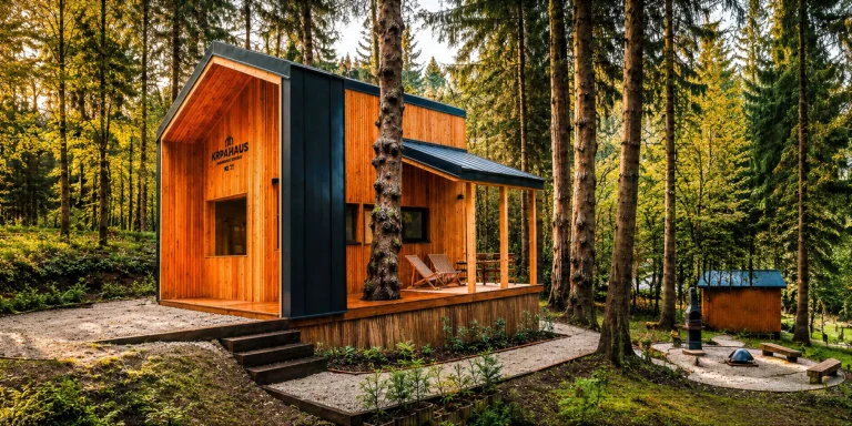 Netradiční ubytování pro dva: tiny house v Nízkých Tatrách