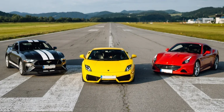 Vstříc adrenalinu: jízda v supersportu –⁠⁠⁠⁠⁠⁠ Ferrari, Lamborgini, Mustang i Porsche