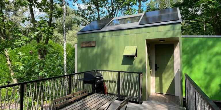 Posed pro 4 osoby kousek od ostravského hradu: terasa s grilem, kuchyňka i sauna