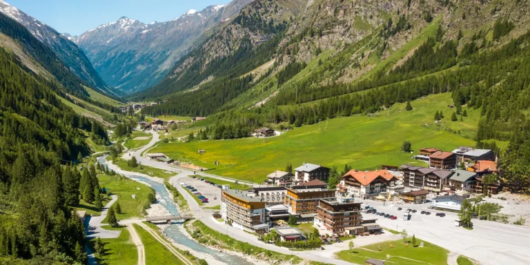 Pitztalský ledovec: penzion v 1700 m n. m., regionální snídaně a neomezený wellness