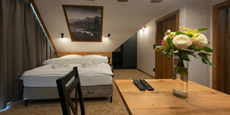 Rodinný penzion s nádherným výhledem na Belianské Tatry: snídaně a neomezený wellness