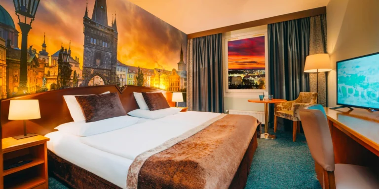 4* trendy hotel v pražských Holešovicích se snídaní, skvělá dostupnost do centra