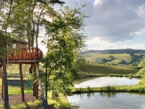 Relax v přírodě: pobyt ve stromovém domě na Moravě pro pár i rodinu