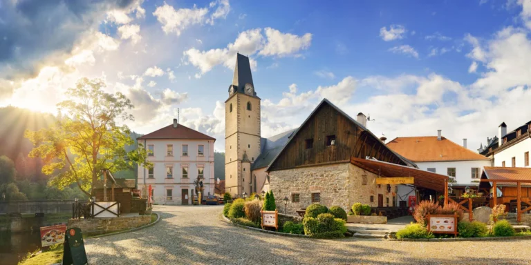 Romantika nebo rodinná pohoda v Rožmberku: jídlo, privátní wellness i prohlídka pivovaru