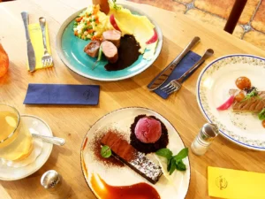 3chodové menu U Machů: paštika, grilovaná panenka i čokoládové brownies
