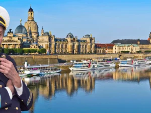 Dárkový lodní lístek na romantickou plavbu do Drážďan, s obědem, večeří, živou hudbou, ochutnávkou vín a průvodcem