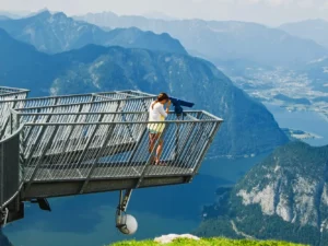 Výlet na Dachstein a město Hallstatt v Rakousku: úžasná vyhlídka Pět prstů i Ledová jeskyně