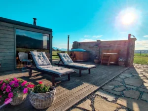 Mobilní domky s wellness a panoramatem Vysokých a Nízkých Tater