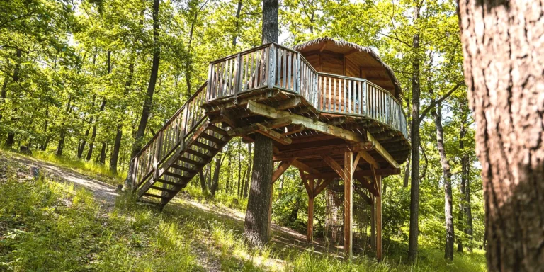 Treehouse na kraji Brna: ubytování v souladu s přírodou i možnost únikové šifrovací hra pro zábavu