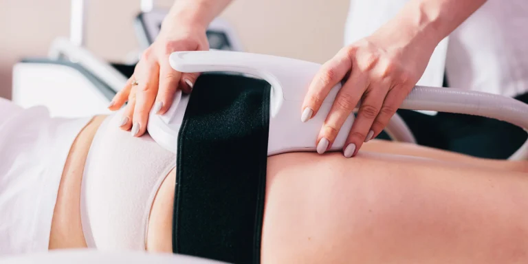 MuscleLift: Elektromagnetická redukce tuku a stimulace svalu i kalhotová přístrojová lymfodrenáž