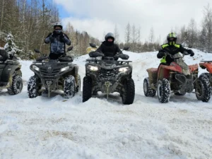 Adrenalinová jízda na čtyřkolkách pro jednotlivce, rodinu či partu přátel