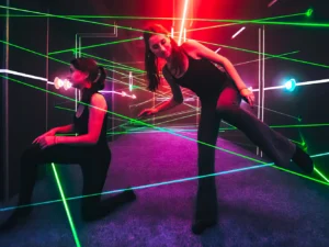 Nové laserové bludiště. Až 2 hry v prvním laserovém bludišti v ČR pro 1–4 hráče